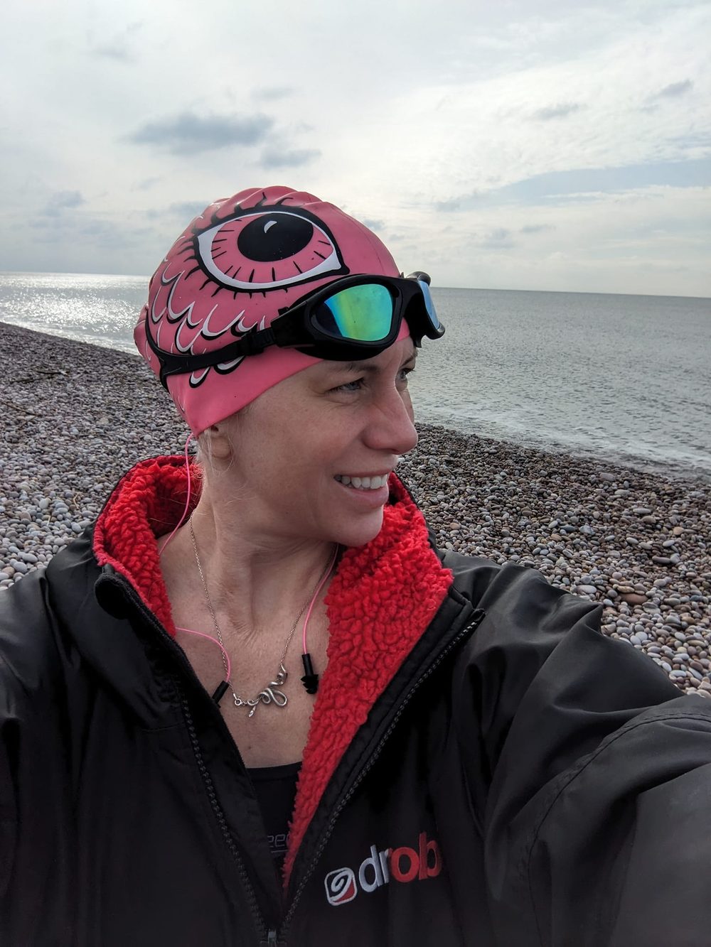 Ready for a swim, Devon coastline